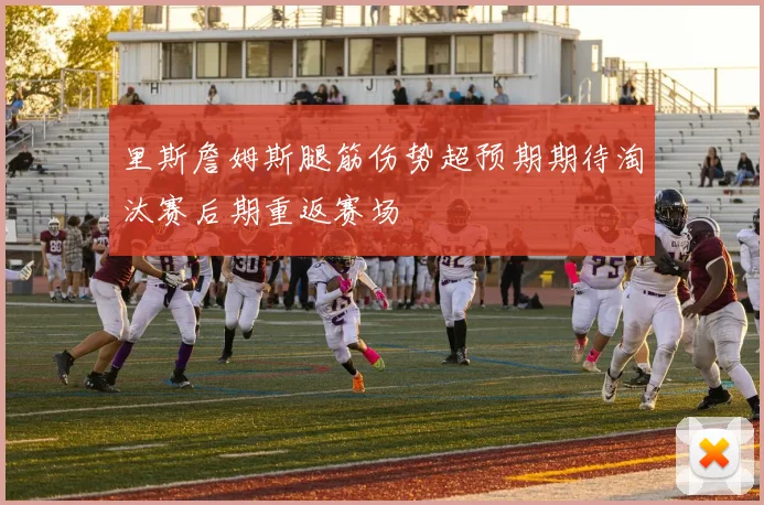 里斯詹姆斯腿筋伤势超预期期待淘汰赛后期重返赛场